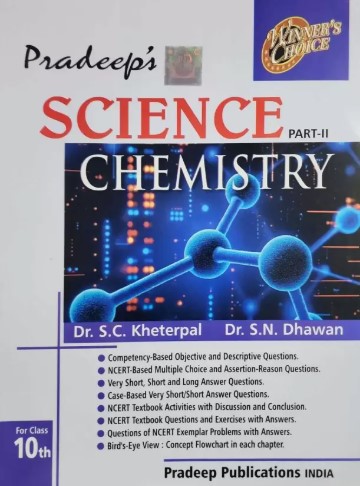 Pradeeps Science Chemistry Part - II for Class 10 (2025-2026) 24th Edition